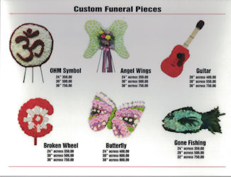 Custom Funeral Pieces