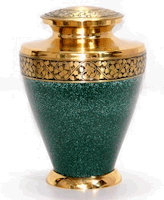 Green Patina Vase
